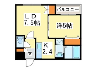 サンセリテ札幌の物件間取画像